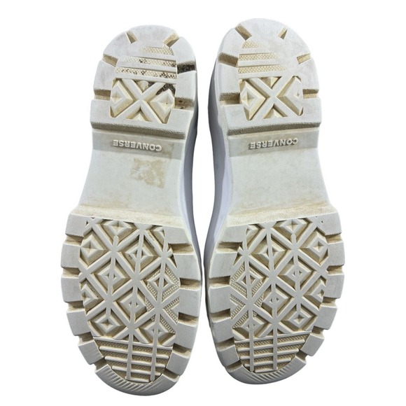 Converse All Star‎ Lugged Platform Black High Top Sneakers Women Sz 7 - Picture 5 of 6